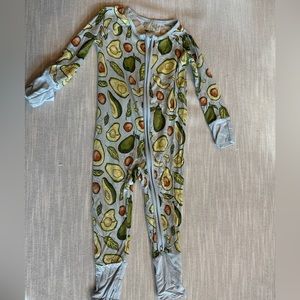 Little Sleepies avocados Zippy